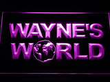 Wayne's World LED Neon Sign USB - Purple - TheLedHeroes