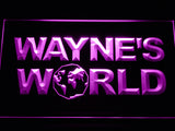 FREE Wayne's World LED Sign - Purple - TheLedHeroes