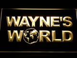 Wayne's World LED Neon Sign USB - Yellow - TheLedHeroes