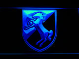 FREE 11th Armored Cavalry Regiment LED Sign - Blue - TheLedHeroes