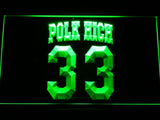 Polk High 33 LED Neon Sign Electrical - Green - TheLedHeroes