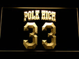Polk High 33 LED Neon Sign Electrical - Yellow - TheLedHeroes