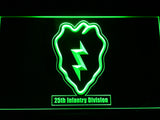 FREE 25th Infantry Regiment LED Sign - Green - TheLedHeroes