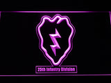 FREE 25th Infantry Regiment LED Sign - Purple - TheLedHeroes