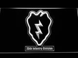 FREE 25th Infantry Regiment LED Sign - White - TheLedHeroes