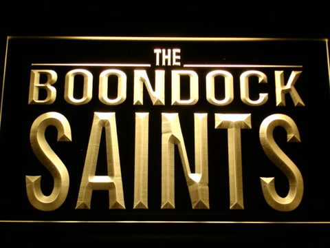 FREE The Boondock Saints LED Sign - Yellow - TheLedHeroes