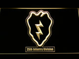 FREE 25th Infantry Regiment LED Sign - Yellow - TheLedHeroes