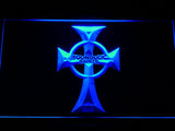 The Boondock Saints (2) LED Neon Sign Electrical - Blue - TheLedHeroes