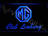 MG Club Limburg LED Neon Sign USB - Blue - TheLedHeroes