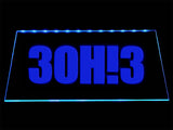 FREE 3OH!3 LED Sign - Blue - TheLedHeroes