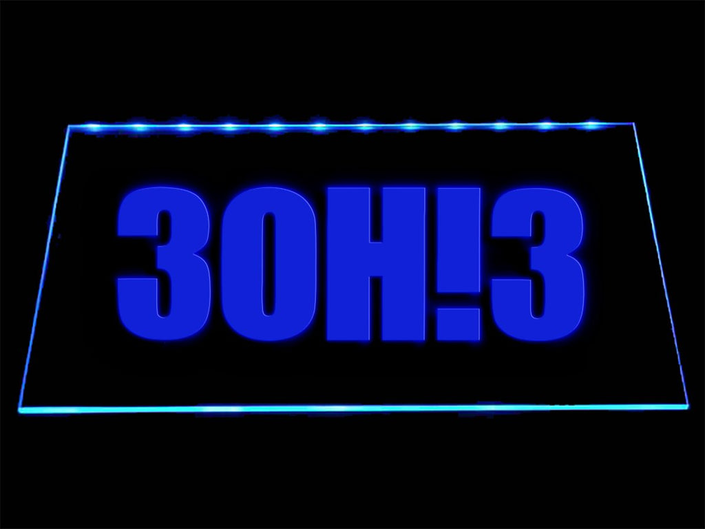 3OH!3 LED Neon Sign Electrical - Blue - TheLedHeroes