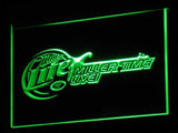 Miller Lite Miller Time Live LED Neon Sign USB - Green - TheLedHeroes