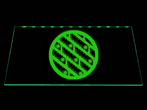 Fallout Bioscience Symbol  LED Sign - Green - TheLedHeroes