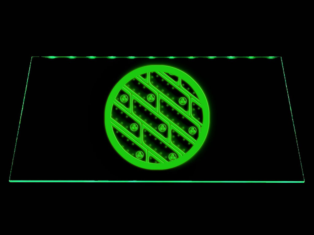 Fallout Bioscience Symbol  LED Neon Sign USB - Green - TheLedHeroes