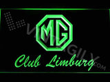 MG Club Limburg LED Neon Sign Electrical - Green - TheLedHeroes