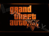 Grand Theft Auto V LED Sign - Orange - TheLedHeroes
