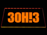 FREE 3OH!3 LED Sign - Orange - TheLedHeroes