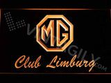 MG Club Limburg LED Neon Sign Electrical - Orange - TheLedHeroes