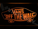 FREE Vans LED Sign - Orange - TheLedHeroes