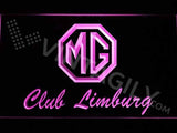 MG Club Limburg LED Neon Sign Electrical - Purple - TheLedHeroes