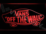 FREE Vans LED Sign - Red - TheLedHeroes