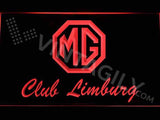 MG Club Limburg LED Neon Sign Electrical - Red - TheLedHeroes