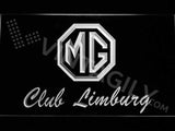 MG Club Limburg LED Neon Sign Electrical - White - TheLedHeroes
