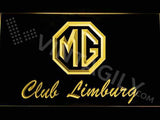 MG Club Limburg LED Neon Sign USB - Yellow - TheLedHeroes