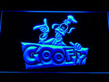 Disney Goofy LED Neon Sign Electrical - Blue - TheLedHeroes