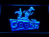Disney Goofy LED Neon Sign USB - Blue - TheLedHeroes