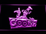 Disney Goofy LED Neon Sign Electrical - Purple - TheLedHeroes