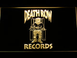 FREE Death Row Records LED Sign - Yellow - TheLedHeroes