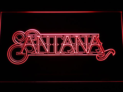Carlos Santana LED Neon Sign Electrical - Red - TheLedHeroes