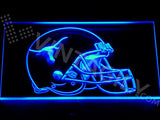 FREE Texas Longhorns Helmet LED Sign - Blue - TheLedHeroes