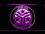 278th Armored Cavalry Regiment LED Neon Sign Electrical - Purple - TheLedHeroes