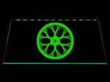Fallout Synth Retention Bureau Symbol LED Neon Sign USB - Green - TheLedHeroes