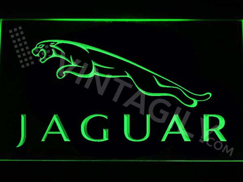 FREE Jaguar LED Sign - Green - TheLedHeroes