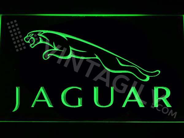 Jaguar LED Neon Sign USB - Green - TheLedHeroes