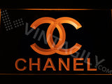 Chanel LED Sign - Orange - TheLedHeroes