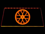 Fallout Synth Retention Bureau Symbol LED Neon Sign USB - Orange - TheLedHeroes