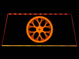 Fallout Synth Retention Bureau Symbol LED Sign - Orange - TheLedHeroes