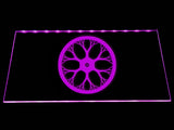 Fallout Synth Retention Bureau Symbol LED Neon Sign USB - Purple - TheLedHeroes