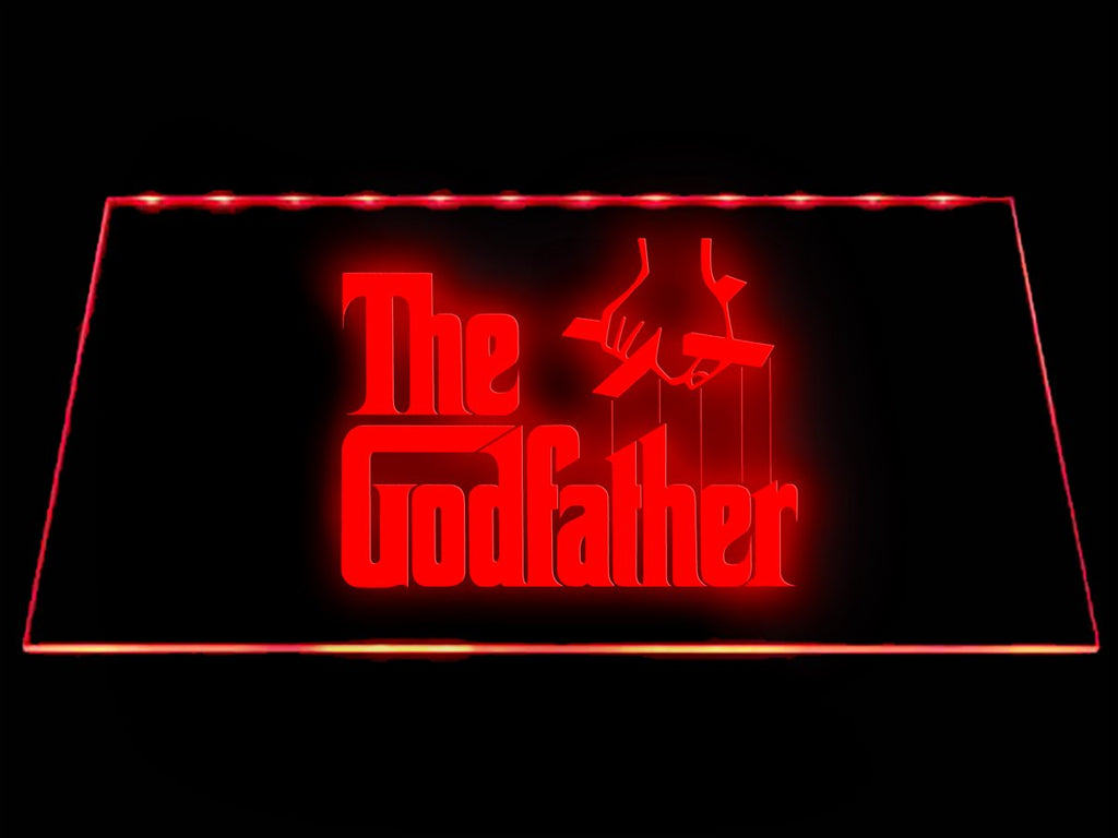 The Godfather LED Neon Sign Electrical - Red - TheLedHeroes