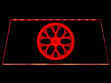 Fallout Synth Retention Bureau Symbol LED Neon Sign USB - Red - TheLedHeroes