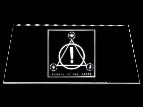 Panic! at the Disco LED Neon Sign Electrical - White - TheLedHeroes