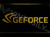FREE Ge Force LED Sign - Yellow - TheLedHeroes