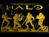 Halo 2 LED Sign - Yellow - TheLedHeroes