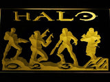 Halo 2 LED Neon Sign Electrical - Yellow - TheLedHeroes