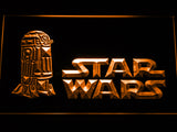 FREE Star Wars R2-D2 (3) LED Sign - Orange - TheLedHeroes