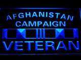 FREE Afghanistan Campaign Veteran LED Sign - Blue - TheLedHeroes